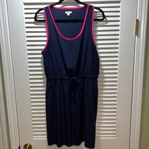 Gap navy/pink dress